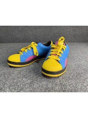 Ice Cream BBC Reebok Low Top Sneakers Blue Yellow Pink Mens 8.5 RB 612